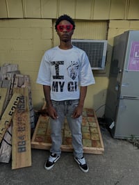 Image 2 of "I HEART MY GF" Oversized Tee