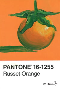 Image 1 of Russet Orange Pantone