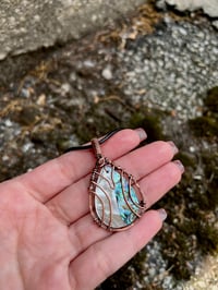 Image 2 of Abalone & Mother of Pearl Pendant 