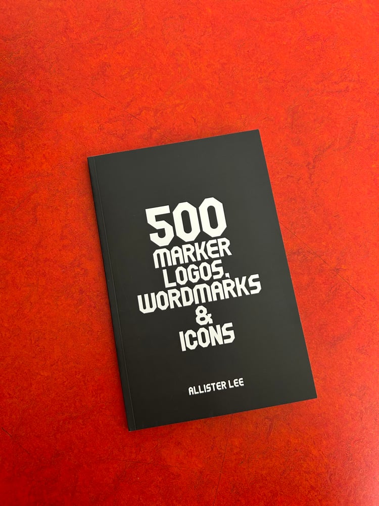 Image of 500 MARKER LOGOS. WORDNARKS & ICONS