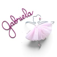 Image 1 of Bailarina Tutú Tricotín Personalizada | Decoración Infantil