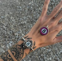 Image 3 of Pink 8 Ball Pendant 