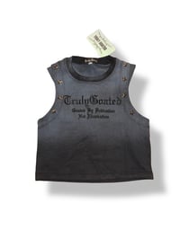 Image 1 of Star Female crop shirt Black