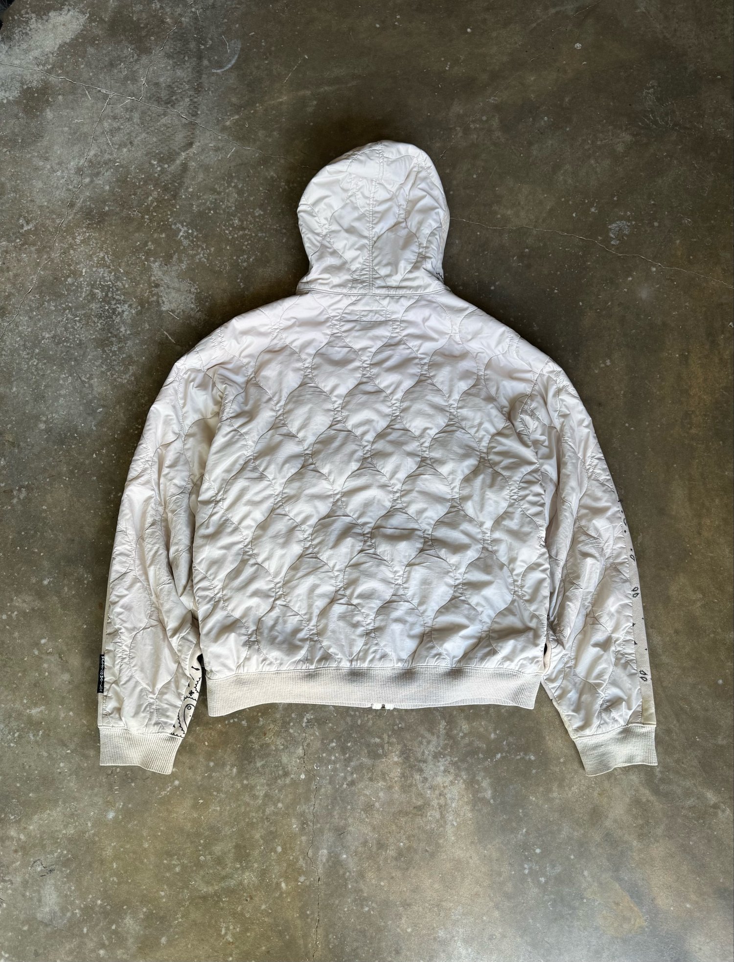 Image of Kapital Paisley Bandana Hoodie