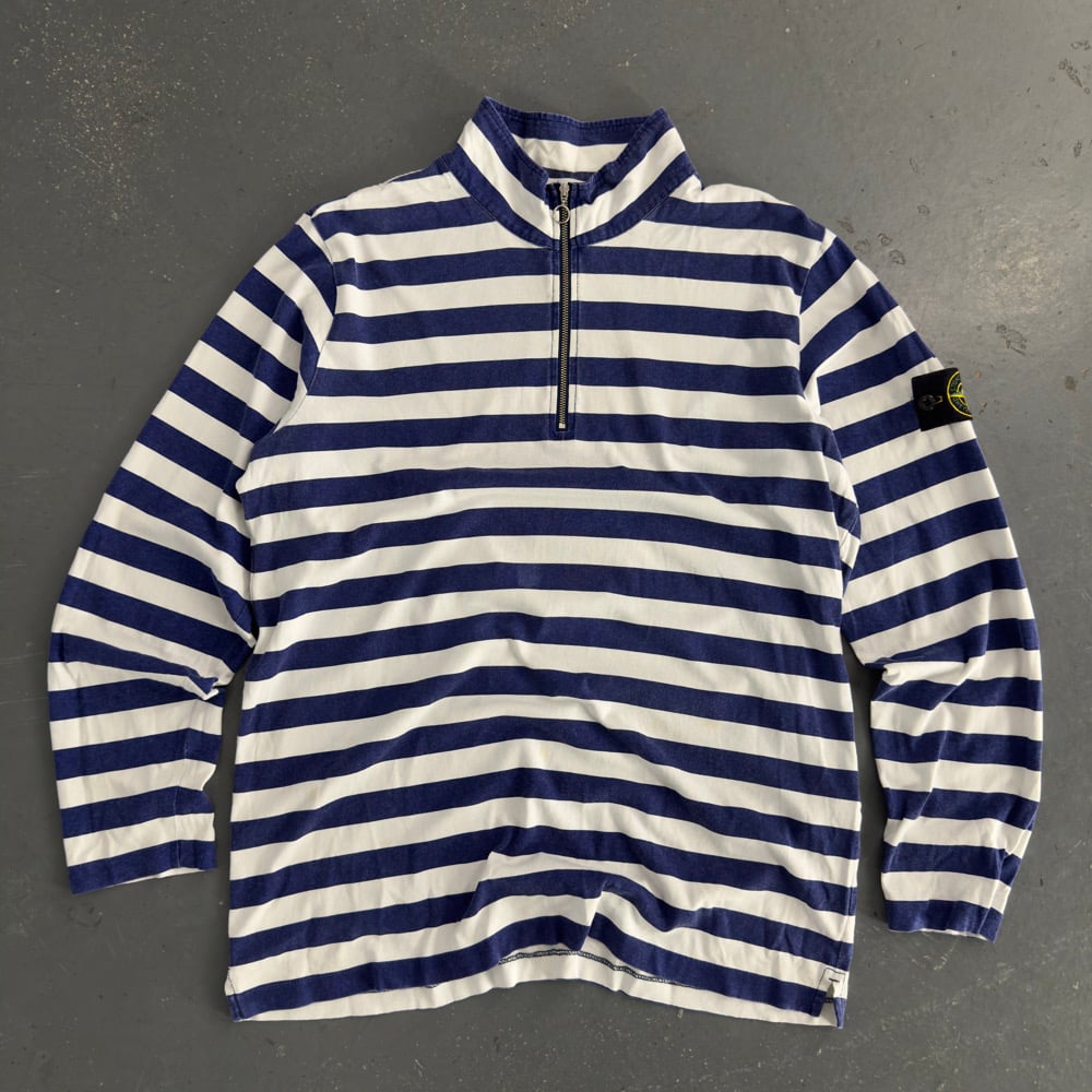 Image of SS 2016 Stone Island x Supreme 1/4 zip up, size large