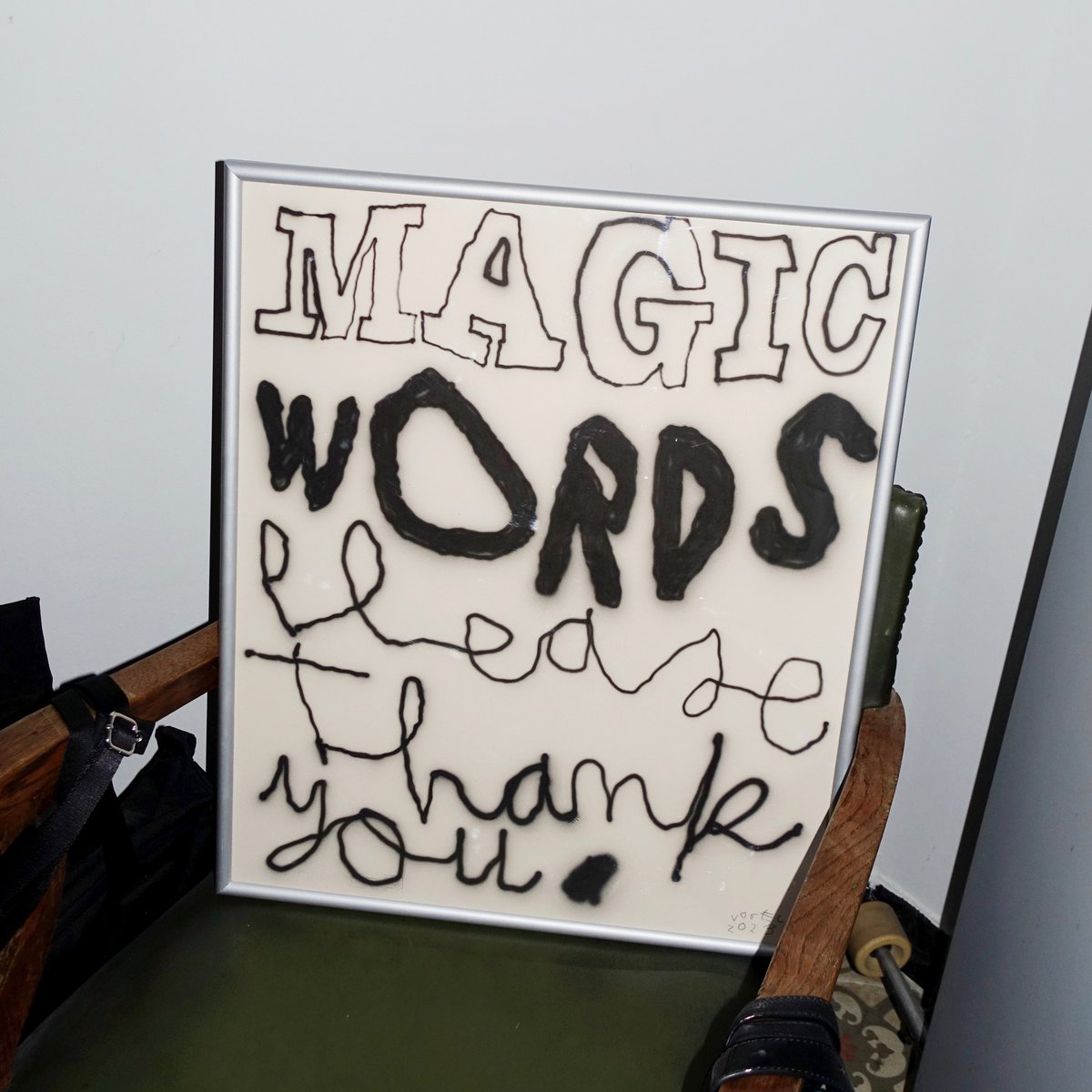 Image of MAGIC WORDS (UNIQUE PIECE)