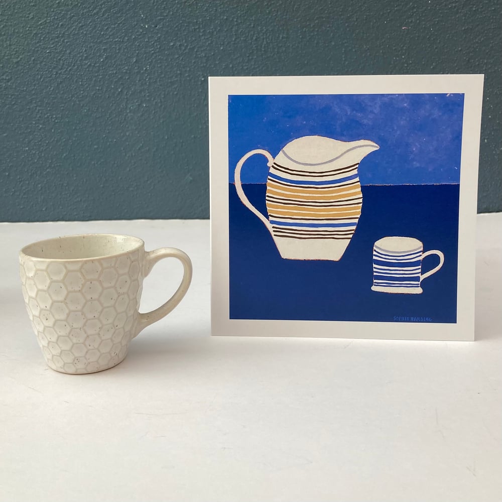 Image of Ben Nicholson Jug and Cup card 