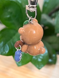 Image 4 of fishing bear keychain 🧸🐟