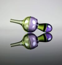 Image 1 of Haterade x Purple Lolli with Illuminati and Jet Black accents 25mm Bubble Cap