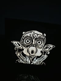 Image 5 of Mac and me 6x6 inch carvicture 