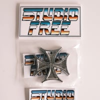 Image 1 of STUDIO FREE Surfers Cross style Ironcross Large