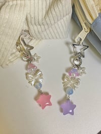 Image 5 of cotton candy star keychains 