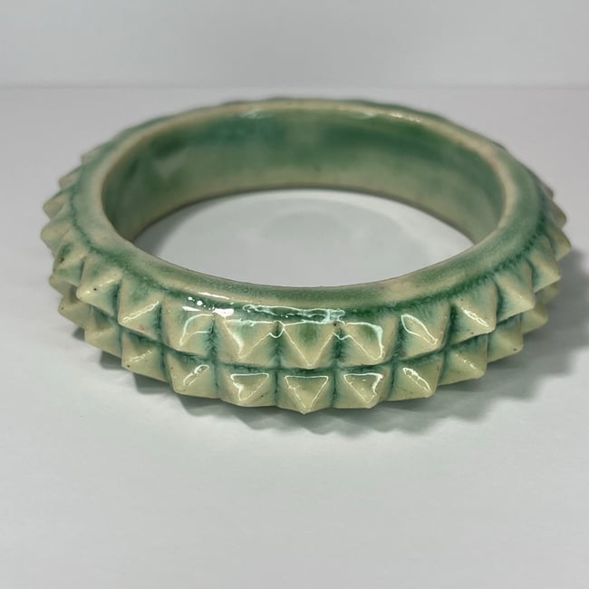 Mint Studded Bracelet - 7.50 in Inner Diameter