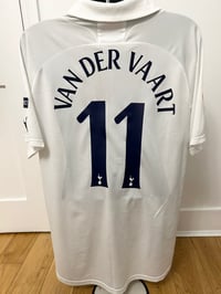 Image 3 of Tottenham Hotspur “VAN DER VAART” 2011/12 Home Cup Shirt + patches (XL)