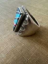 Image 2 of Heavy Cast Inlay Ring 