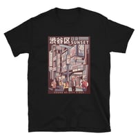 Image 2 of Shibuya Street Vibes - Short-Sleeve Unisex T-Shirt