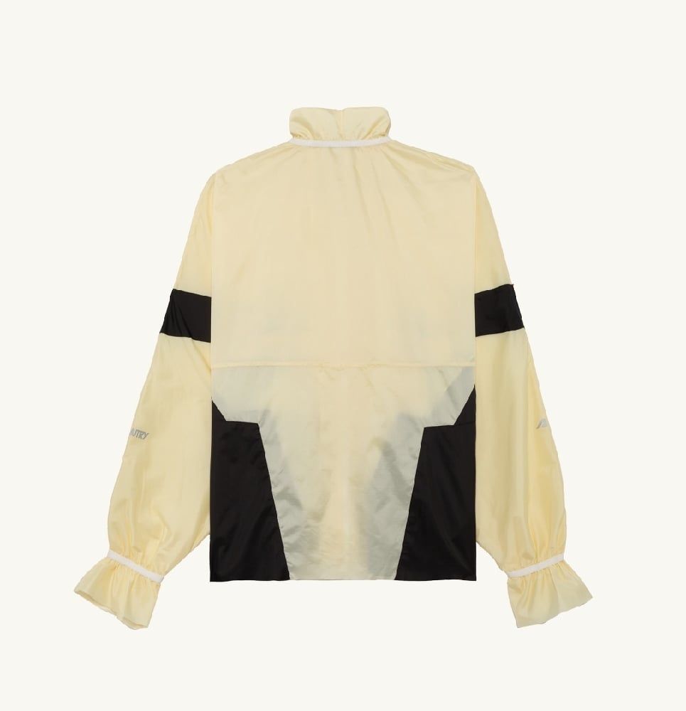 Image of AUTRY BAT NYLON JACKET WOMAN YELLOW