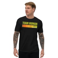 Image 1 of Team Human Fitted Short Sleeve T-shirt