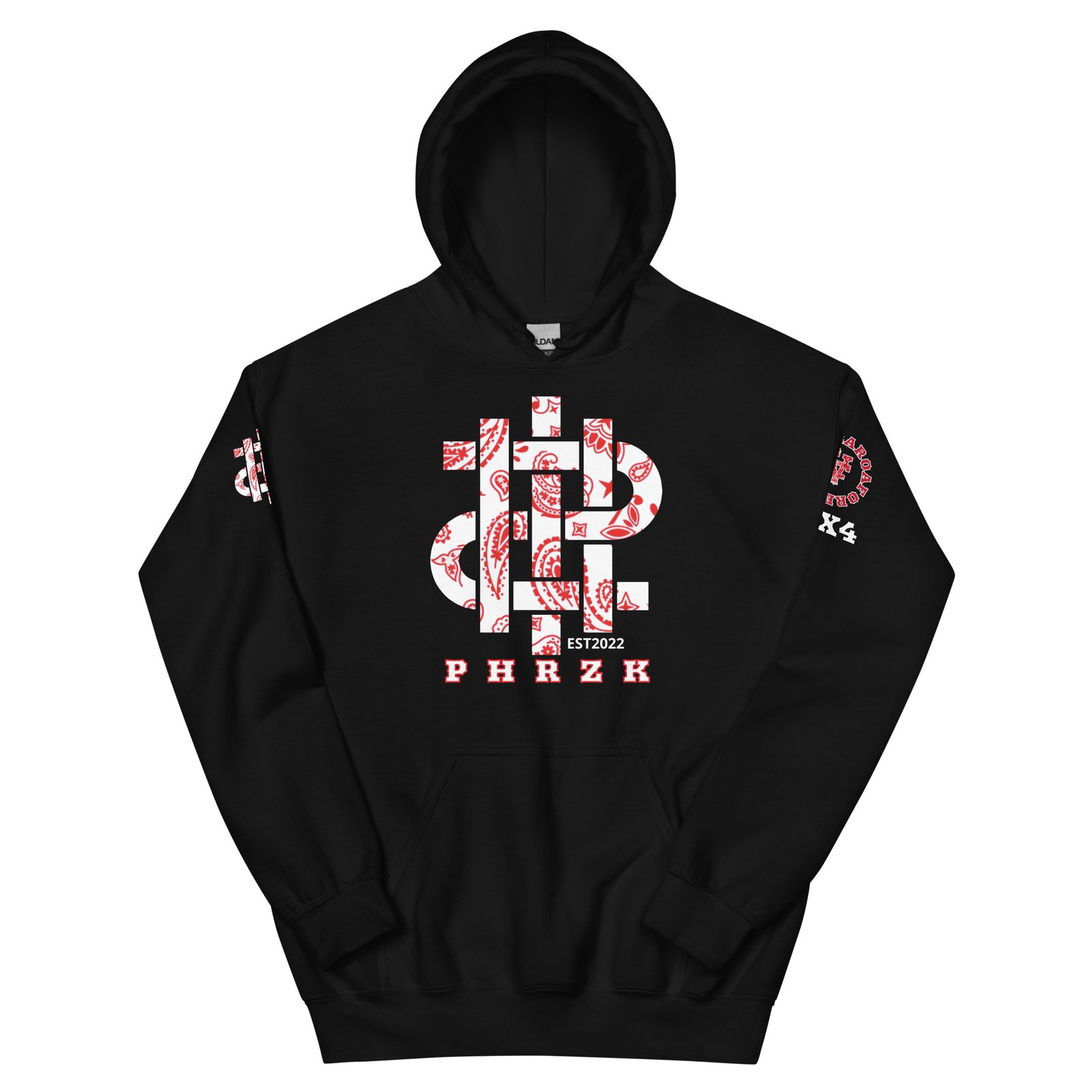 24K PHRZK HOODIE RED LABEL PHRZK