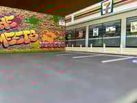 Image 2 of 7/11 Graffiti Store Front