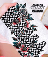 checked floral mama 