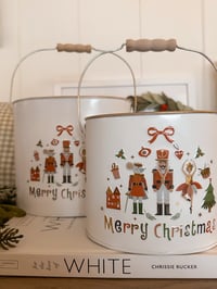 Merry Christmas Buckets ( Set of 2 )