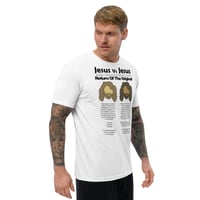 Image 1 of Jesus Vs Jesus Vs OG Fitted Short Sleeve T-shirt