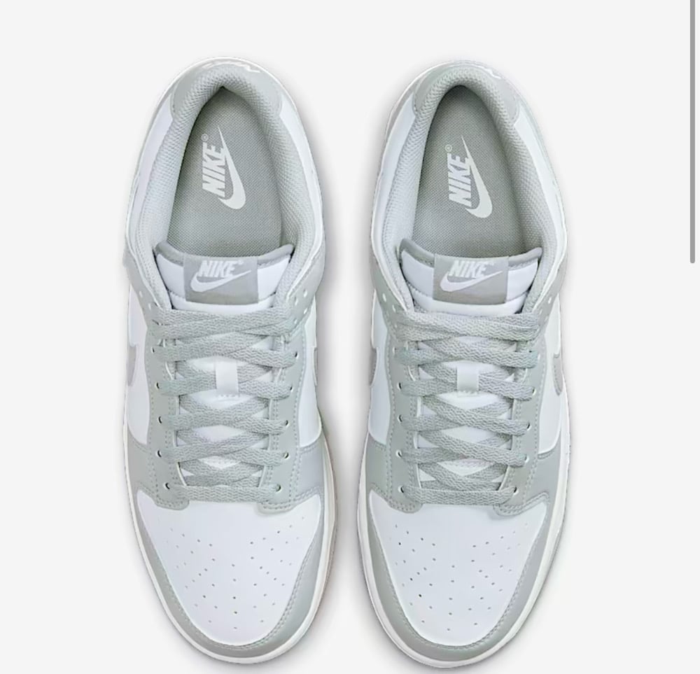 Nike Dunk Low "White/Lt Smoke Grey"