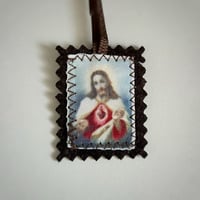 Image 2 of Scapular (Jesus & Mary)