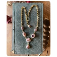 Image 2 of The Oracle Necklace - Cantera Opals and Solid Brass 