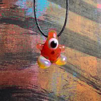 Image 1 of MNIATURE LIL ONE EYED ALIEN PENDANT 13