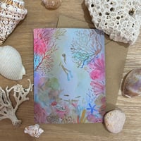 Greeting Card “Dive at Muiron Islands #2”