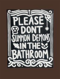 Bathroom Rules
