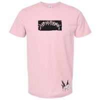 Image 1 of You Vs. Society Tee Shirt - Pink/Black/White