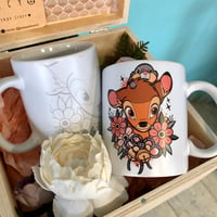 Image 1 of Mug Bambi. Vendu à l'unité ou à intégrer dans un lot de 3 (36€ les 3)