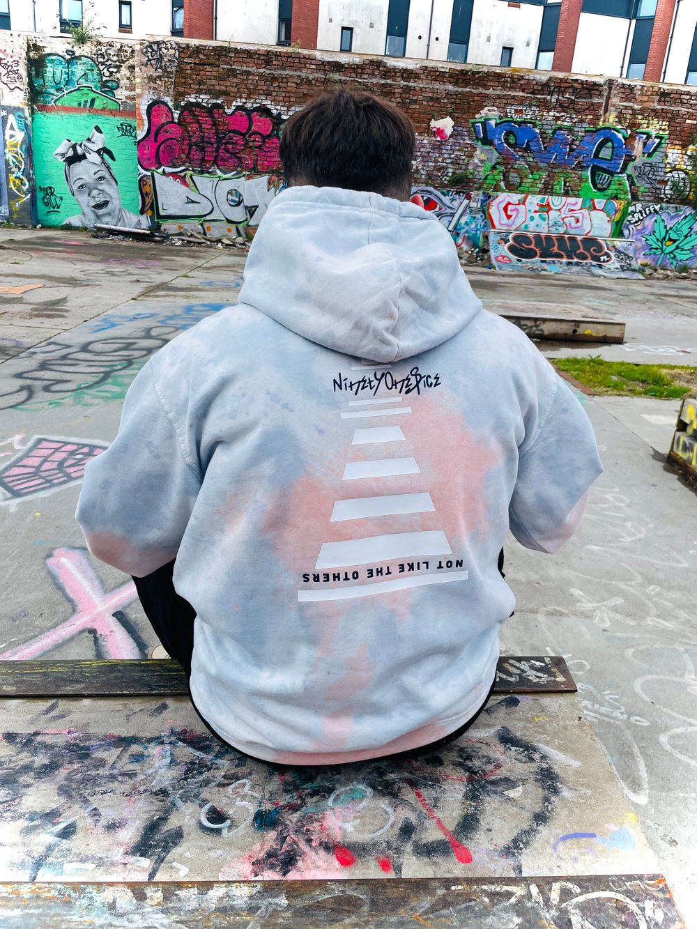 Image of Marble Script Hoody