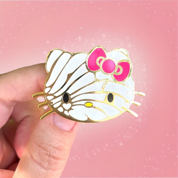 Image of Large Hello Kitty Pan Dulce Pin