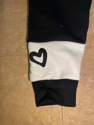 Image of Black and Cream Rugby Polo Shirt 