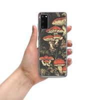 Image 14 of Dark Cottagecore Goth Inspired Vibrant Mushroom Clear Case for Samsung®