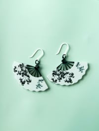 Image 6 of Pretty Fan earrings 