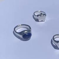 Image 1 of LAPIS SIGNET RING 