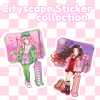 Image of CITYSCAPE STICKERS