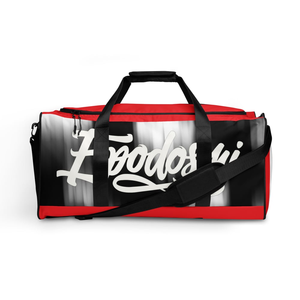 Epodosmi Red Duffle Bag