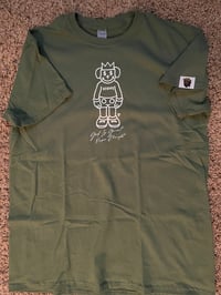 Image 2 of GIGPS MOSS GREEN ALMIGHTY TEE