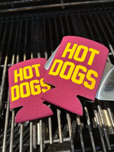 Image of Hot Dogs - koozie