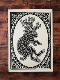 Image 2 of Jackalope Print