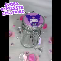 Image 2 of Kuromi Mini Glass Stash