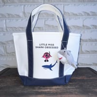 Image 1 of Mini Little Miss Tote - Navy