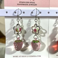 Image 3 of Strawberry Earrings