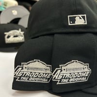 Image 3 of New Era 59Fifty Black White Silver GLOW Ghostface 3.0